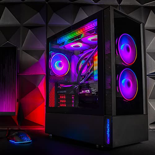 PC gamer con iluminación, mantenimiento de computadoras